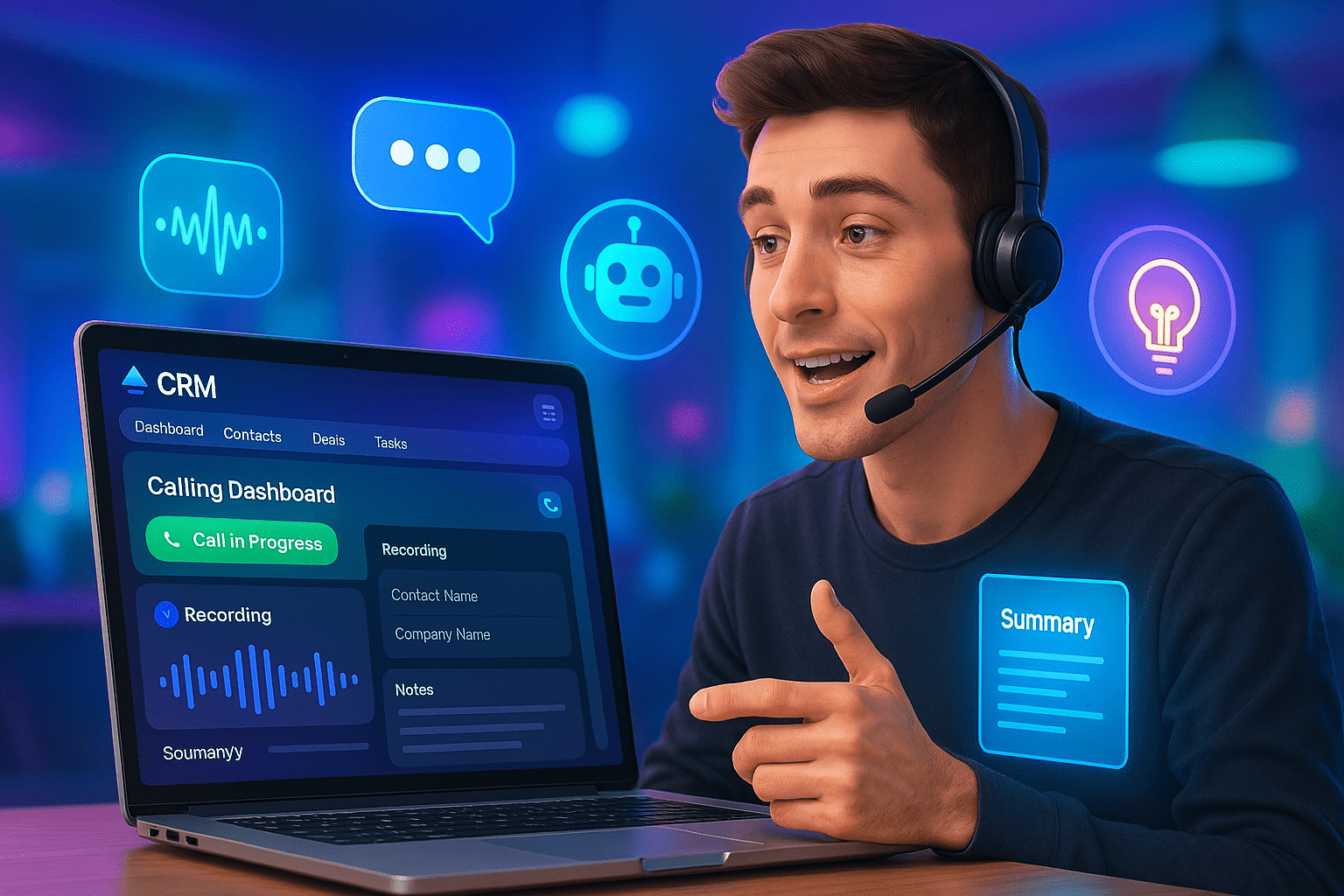 Implementing Web-Based Calling in a Rails CRM Using
Twilio