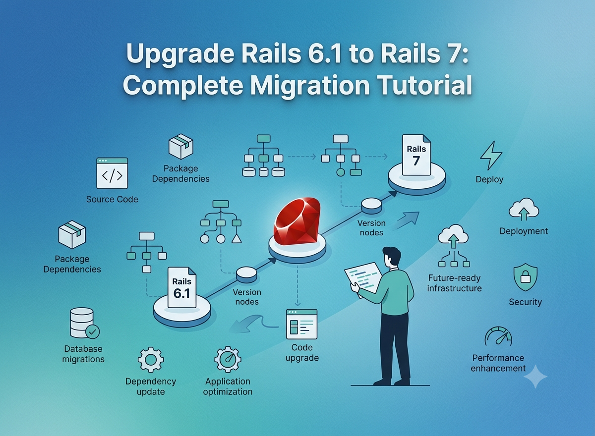 Upgrade Rails 6.1 to Rails 7 | Complete Migration Tutorial 