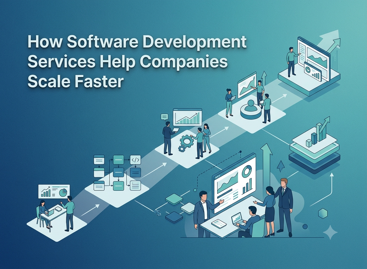 How Software Development Services Help Companies Scale Faster