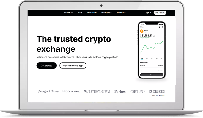Device Image of A Crypto-Native Finance Platform Development